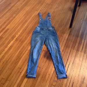 Denim overalls